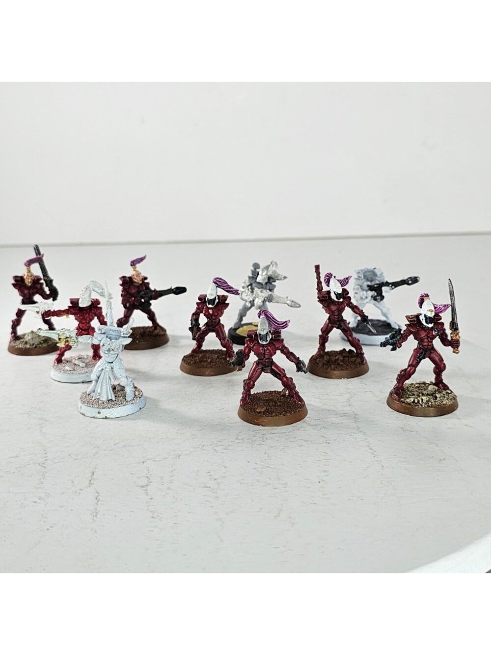 Warhammer 40K Aeldari Eldar Storm Guardians Metal Plastic Games Workshop